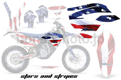 Husaberg TE 125-300 (11-12)　AMRデカール シュラウドキット