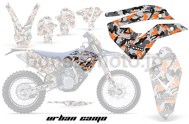 Husaberg FS/FE 450-670 (09-12)　AMRデカール シュラウドキット