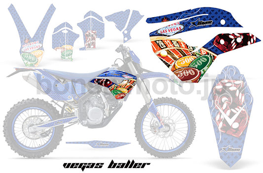 Husaberg TE 125-300 (11-12)　AMRデカール シュラウドキット