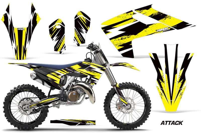 Husqvarna　TC125 FC250/350/450 (16-17)　AMRデカール ボディキット