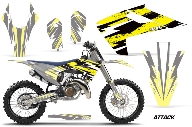 Husqvarna　TC125 FC250/350/450 (16-17)　AMRデカール シュラウドキット