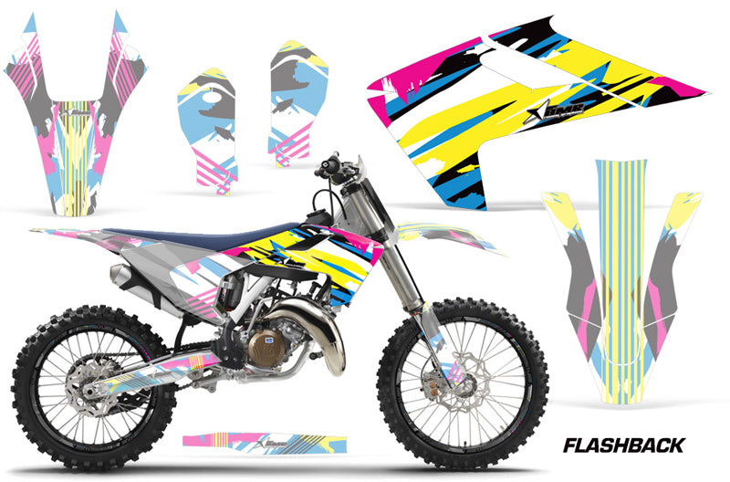 Husqvarna　TC125 FC250/350/450 (16-17)　AMRデカール シュラウドキット