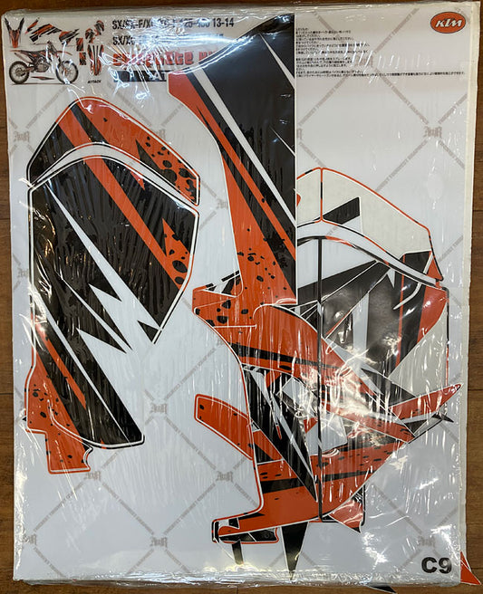 【アウトレット】ボディキット C9 EXC 125/500(14-15) EXC 350/500(14-15) EXC 500(16-) EXC-F 350(16) アタック 即納 AMR