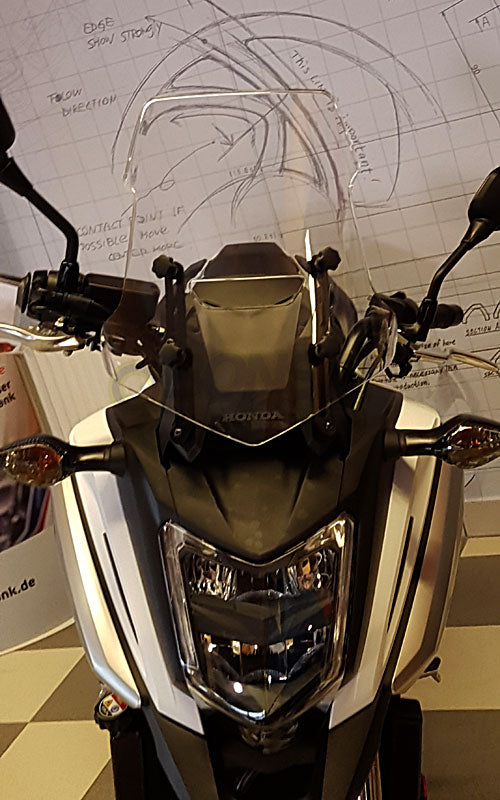 HONDA NC750X(16-20) スクリーンアジャスター BONSAIMOTO