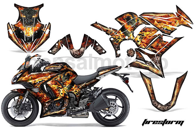 Kawasaki Ninja1000 Sport Bike Graphic Kit (10-16)　AMRデカール コンプリートキットSPORTSBIKE