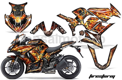 Kawasaki Ninja1000 Sport Bike Graphic Kit (10-16)　AMRデカール コンプリートキットSPORTSBIKE