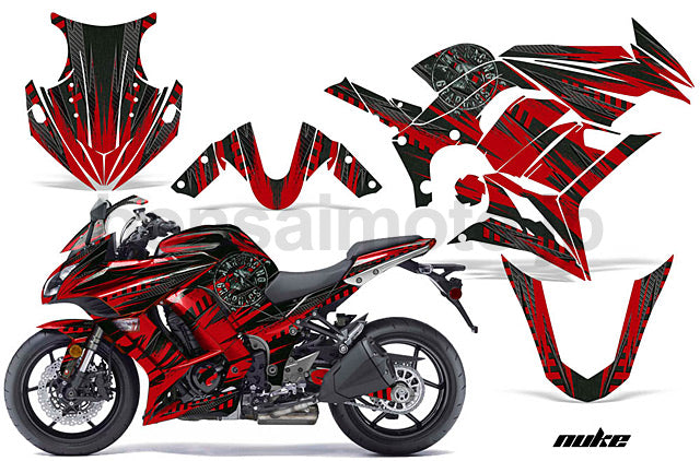 Kawasaki Ninja1000 Sport Bike Graphic Kit (10-16)　AMRデカール コンプリートキットSPORTSBIKE