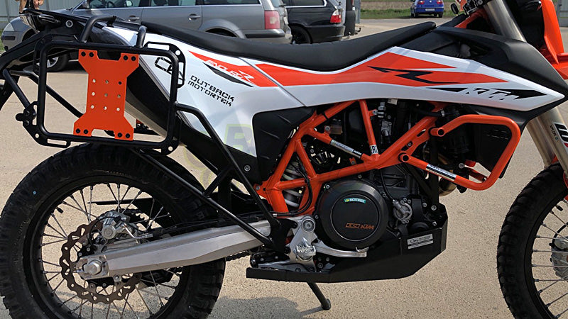 KTM 690Enduro R パニアラック OUTBACKmotortek