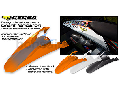 KTM　パワーフロー リプレースメント リアフェンダー SX/SXF 125-505(11-14)　CYCRA(サイクラ)