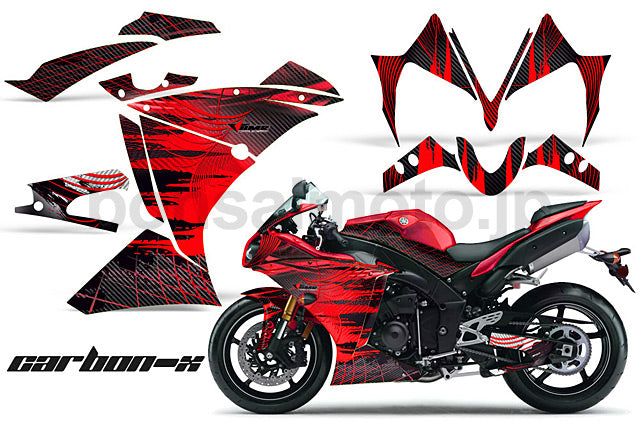Yamaha YZF-R1 Sport Bike Graphic Kit (10-13)　AMRデカール コンプリートキットSPORTSBIKE