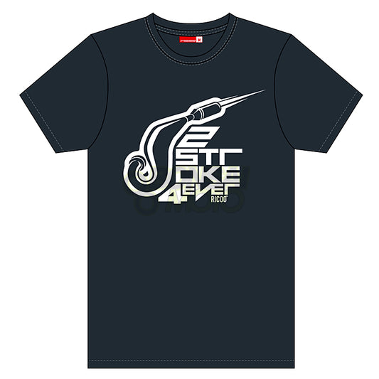 【New】”2ストロークフォーエバー” Tシャツ DarkGrey/White Ricoo(リクー)