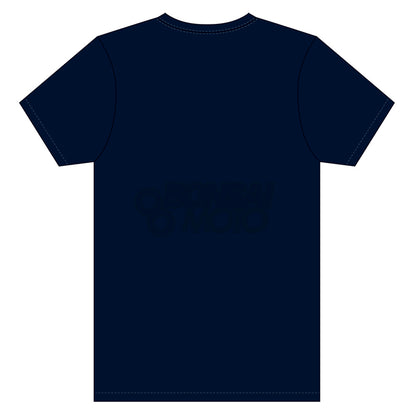 【New】”2ストロークフォーエバー” Tシャツ Navy/Yellow Ricoo(リクー)