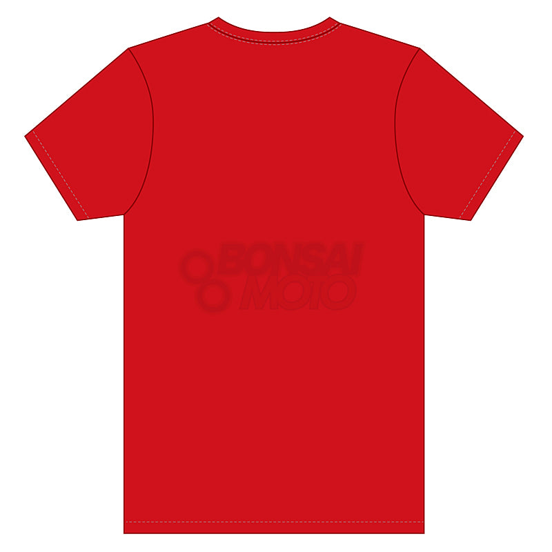 【New】”2ストロークフォーエバー” Tシャツ Red/Yellow Ricoo(リクー)