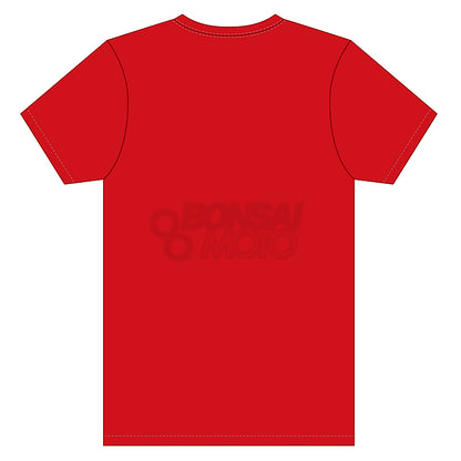 【New】”2ストロークフォーエバー” Tシャツ Red/Yellow Ricoo(リクー)