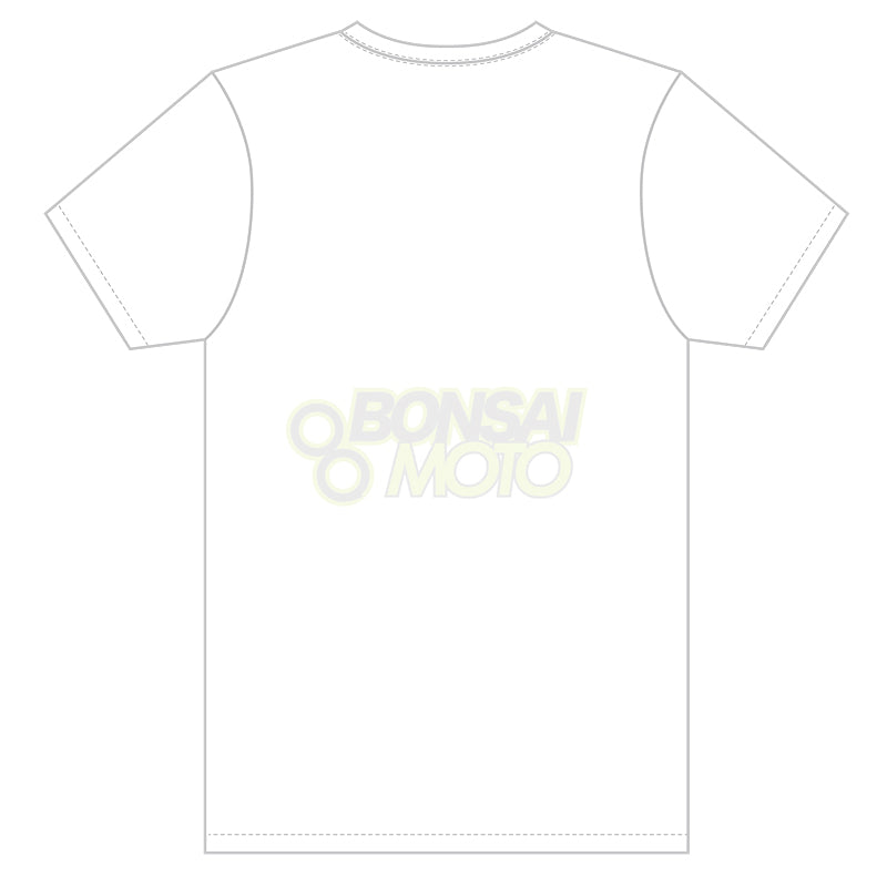 【New】”2ストロークフォーエバー” Tシャツ White/Black Ricoo(リクー)