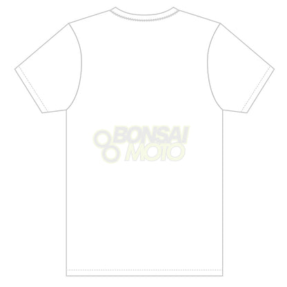 【New】”2ストロークフォーエバー” Tシャツ White/Black Ricoo(リクー)