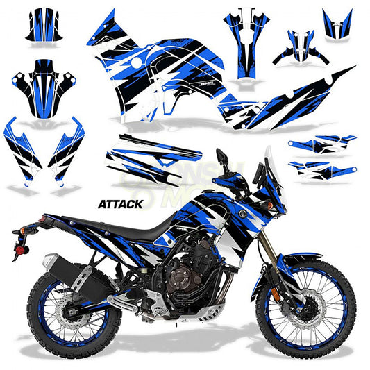 Yamaha Tenere 700 Sport Bike Graphic Kit (18-22) コンプリートキット AMRデカール