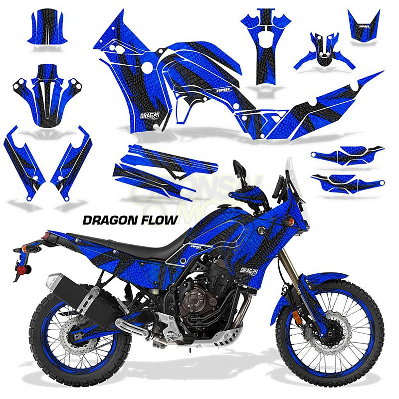 Yamaha Tenere 700 Sport Bike Graphic Kit (18-22) コンプリートキット AMRデカール