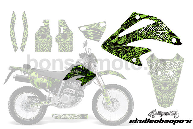 XR250/モタード (03-07) AMRデカール シュラウドキット – BONSAIMOTO