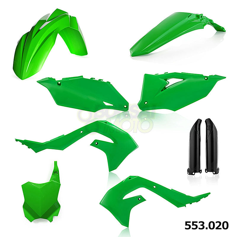 フルプラスティックキット Kawasaki KX250 4T/X(21-24) KX450(20-23)/F(19)/X(21-23) ACERBIS