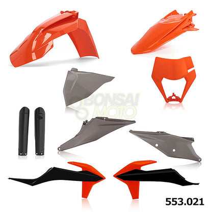 フルプラスティックキット KTM 150/250/300EXC(20-23) 250/350/450/500EXC-F(20-23) ACERBIS