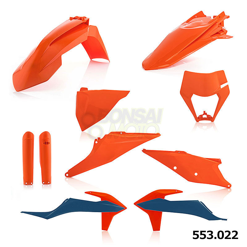 フルプラスティックキット KTM 150/250/300EXC(20-23) 250/350/450/500EXC-F(20-23) ACERBIS