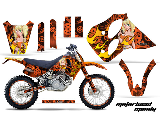C0 SX, XC, LC4 Four stroke (93-97)　AMRデカール ボディキット