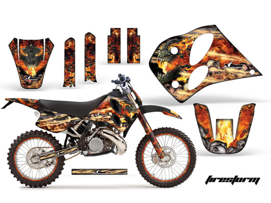 C6 SX,XC,EXC LC2 Two Stroke (93-97)　AMRデカール ボディキット
