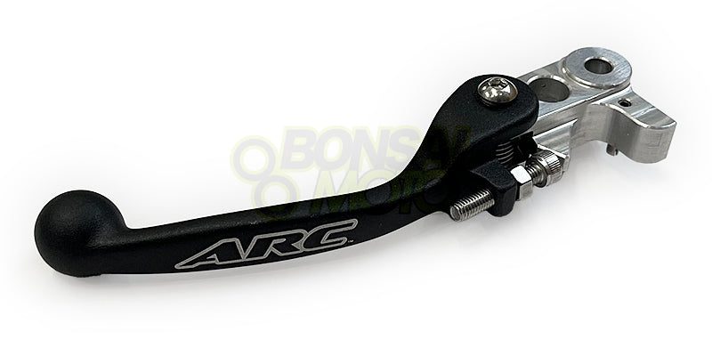 KTM EXC/EXC-F/SX/SX-F/XC/XC-W(09-16) MAGURAマスター(純正可倒式)用 ARC アルミ クラッチレバー【CL-104A】＜3フィンガー＞