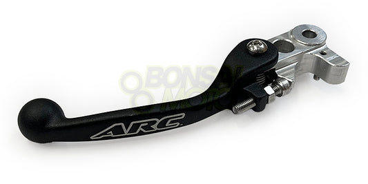 KTM EXC/EXC-F/SX/SX-F/XC/XC-W(09-16) MAGURAマスター(純正可倒式)用 ARC アルミ クラッチレバー【CL-104A】＜3フィンガー＞