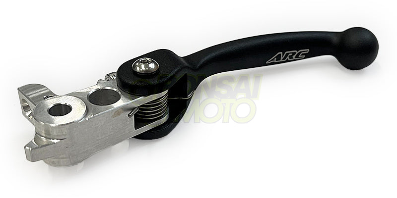 KTM EXC/EXC-F/SX/SX-F/XC/XC-W(09-16) MAGURAマスター(純正可倒式)用 ARC アルミ クラッチレバー【CL-104A】＜3フィンガー＞