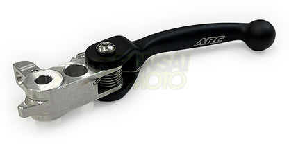 KTM EXC/EXC-F/SX/SX-F/XC/XC-W(09-16) MAGURAマスター(純正可倒式)用 ARC アルミ クラッチレバー【CL-104A】＜3フィンガー＞