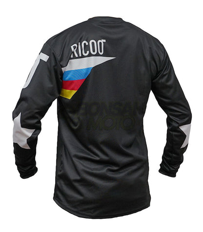 【New】”カラーズ"ジャージ Black オフロードウェア Ricoo(リクー)