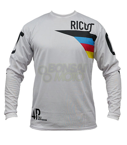 【New】”カラーズ"ジャージ White オフロードウェア Ricoo(リクー)