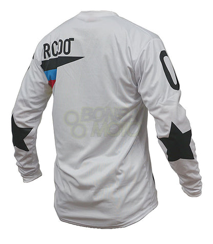 【New】”カラーズ"ジャージ White オフロードウェア Ricoo(リクー)