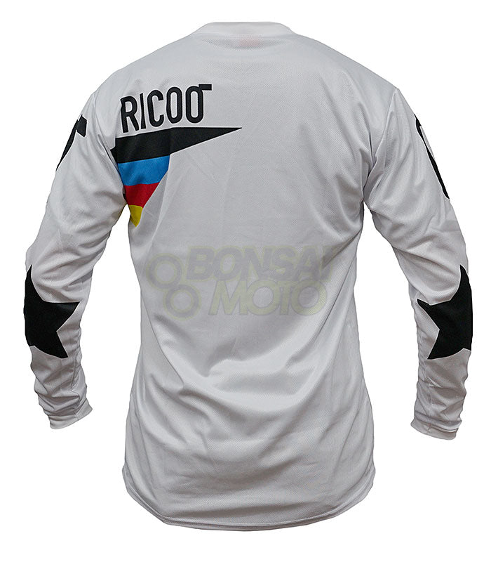 【New】”カラーズ"ジャージ White オフロードウェア Ricoo(リクー)