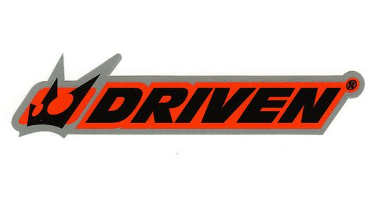 DRIVENロゴステッカー　オレンジ