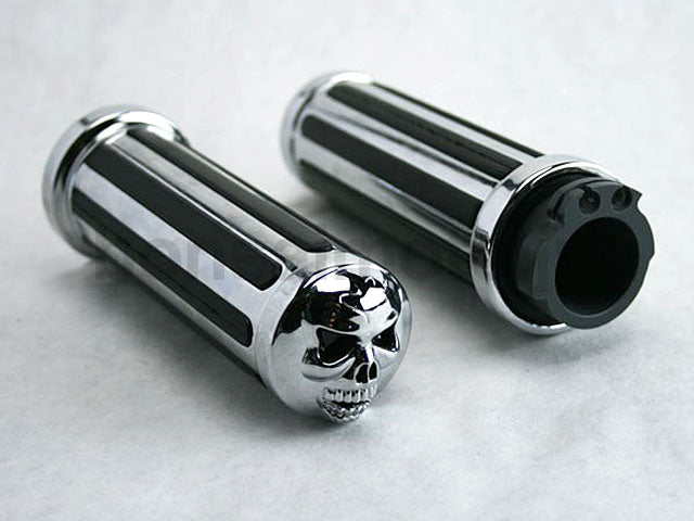 ハーレー用 クォーターターン・スロットルSKULLY