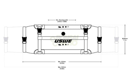 ハンドルバー ロールトップバッグ＋ホルスター USWE（ユースウィー）