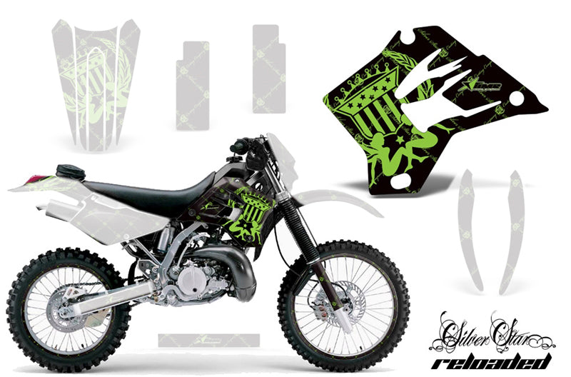 KDX 200 (95-06)/ KDX220 (97-05) AMRデカール シュラウドキット
