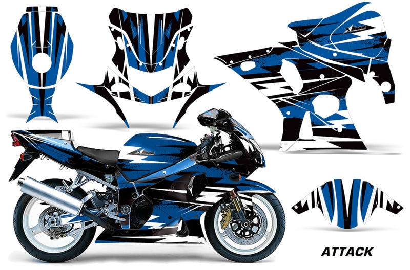 Suzuki GSX-R 1000 Sport Bike Graphic Kit (01-02)　AMRデカール コンプリートキットSPORTSBIKE