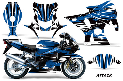 Suzuki GSX-R 1000 Sport Bike Graphic Kit (01-02)　AMRデカール コンプリートキットSPORTSBIKE