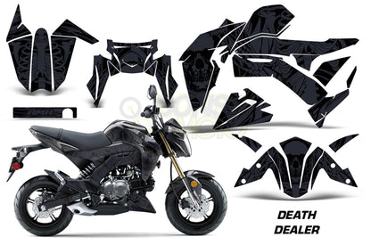 Kawasaki Z125 Sport Bike Graphic Kit (17)　AMRデカール コンプリートキット