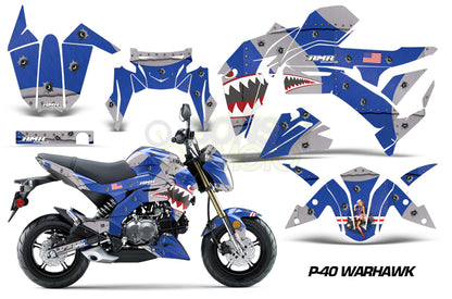 Kawasaki Z125 Sport Bike Graphic Kit (17)　AMRデカール コンプリートキット