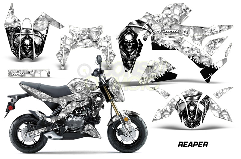 Kawasaki Z125 Sport Bike Graphic Kit (17)　AMRデカール コンプリートキット
