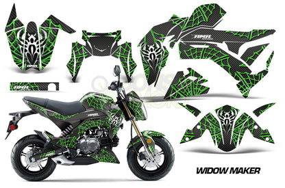 Kawasaki Z125 Sport Bike Graphic Kit (17)　AMRデカール コンプリートキット