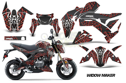 Kawasaki Z125 Sport Bike Graphic Kit (17)　AMRデカール コンプリートキット