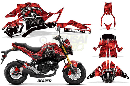 HONDA GROM125 Sport Bike Graphic Kit (16-17)　AMRデカール コンプリートキットSPORTSBIKE
