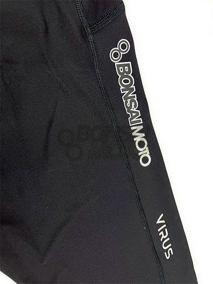 【ポケット付】BONSAIMOTO特注 コンプレッション レーサーロングパンツ VIRUS メンズ　StayCool 冷速乾