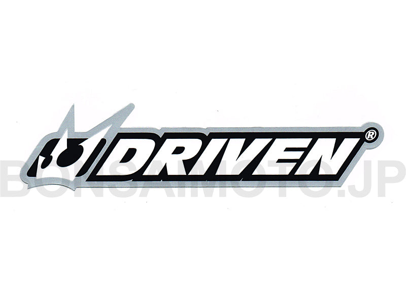 DRIVENロゴステッカー　ホワイト